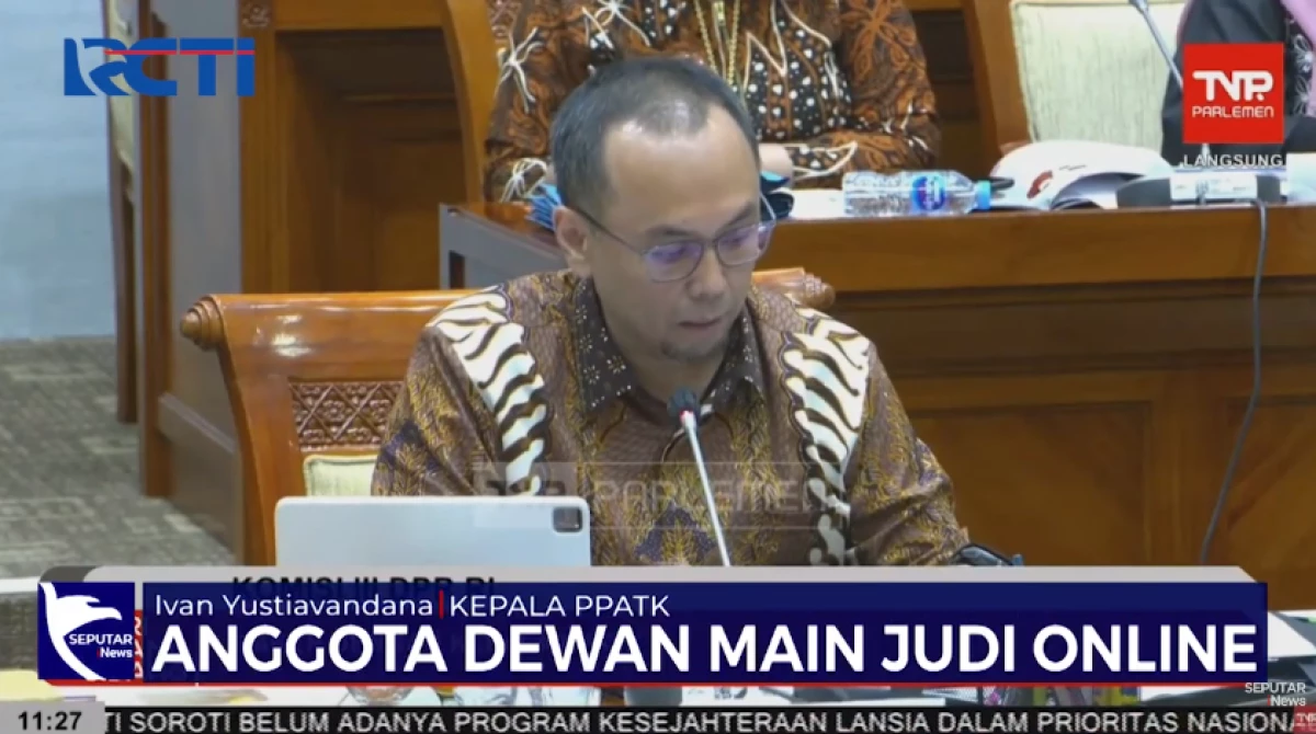 1.000 Anggota Dewan Terciduk Main Judi Online, Transaksinya Mencapai  25 Milyar!