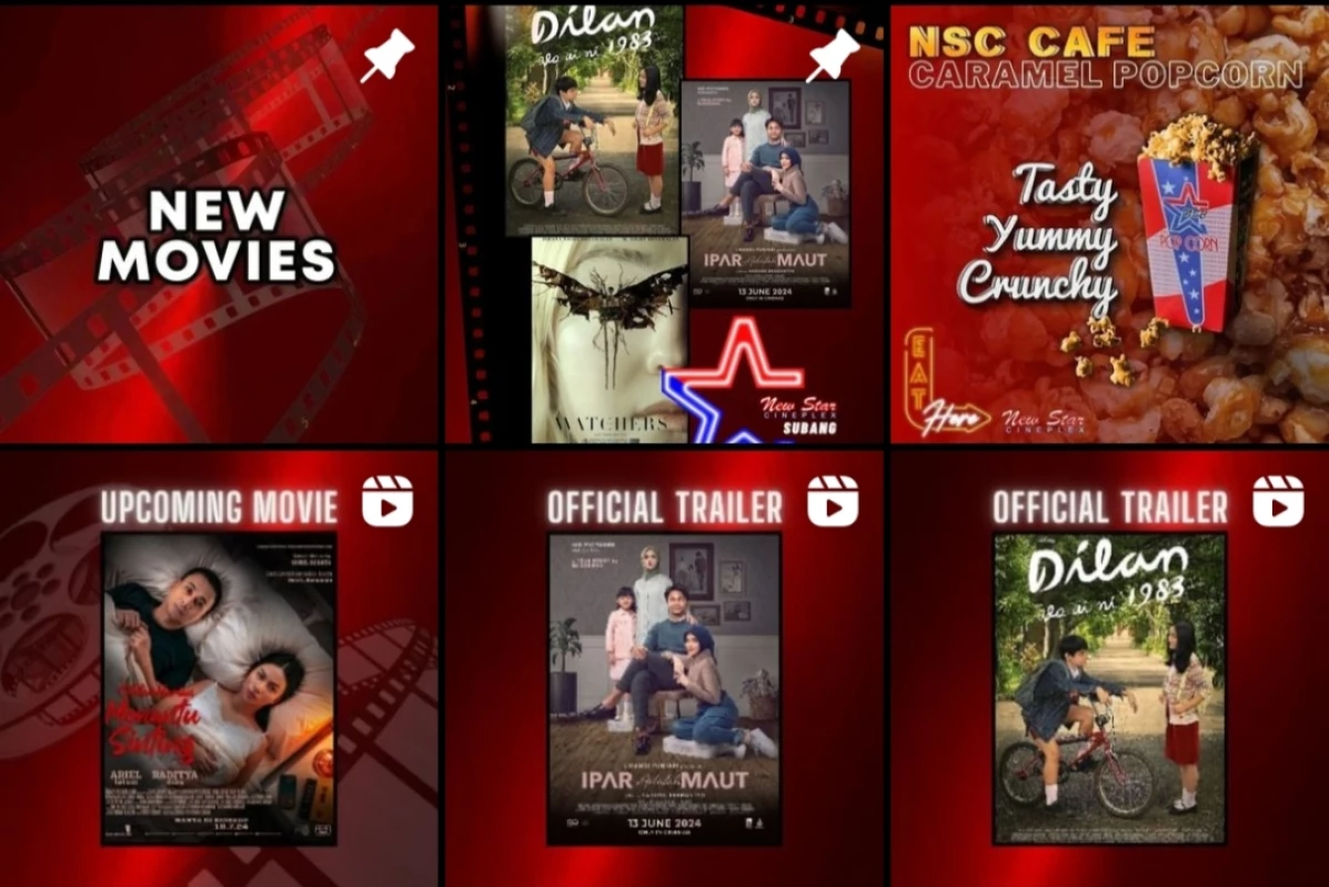 Jadwal Bioskop NSC Subang Selasa, 18 Juni 2024: Ipar Adalah Maut 'Ngegas' di 4 Pilihan Jam Tayang!