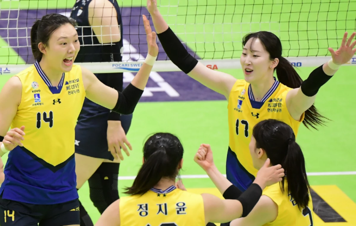 Klasemen Liga Voli Korea: Red Sparks Aman Diposisi 3 Usai Hillstate Kalahkan GS Caltex Dengan 3-0