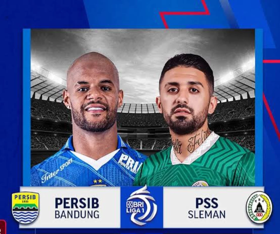 Duel Sengit PSS Sleman vs Persib Bandung di Laga Penutup BRI Liga 1 Sore Ini!