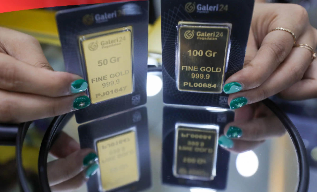 Harga Emas Antam dan UBS di Pegadaian Turun Hari Ini, Kamis (6/6/2024)