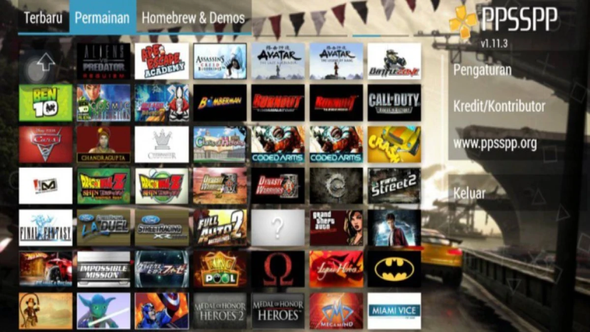 Kumpulan Game PPSSPP Terbaik yang Wajib Kamu Coba
