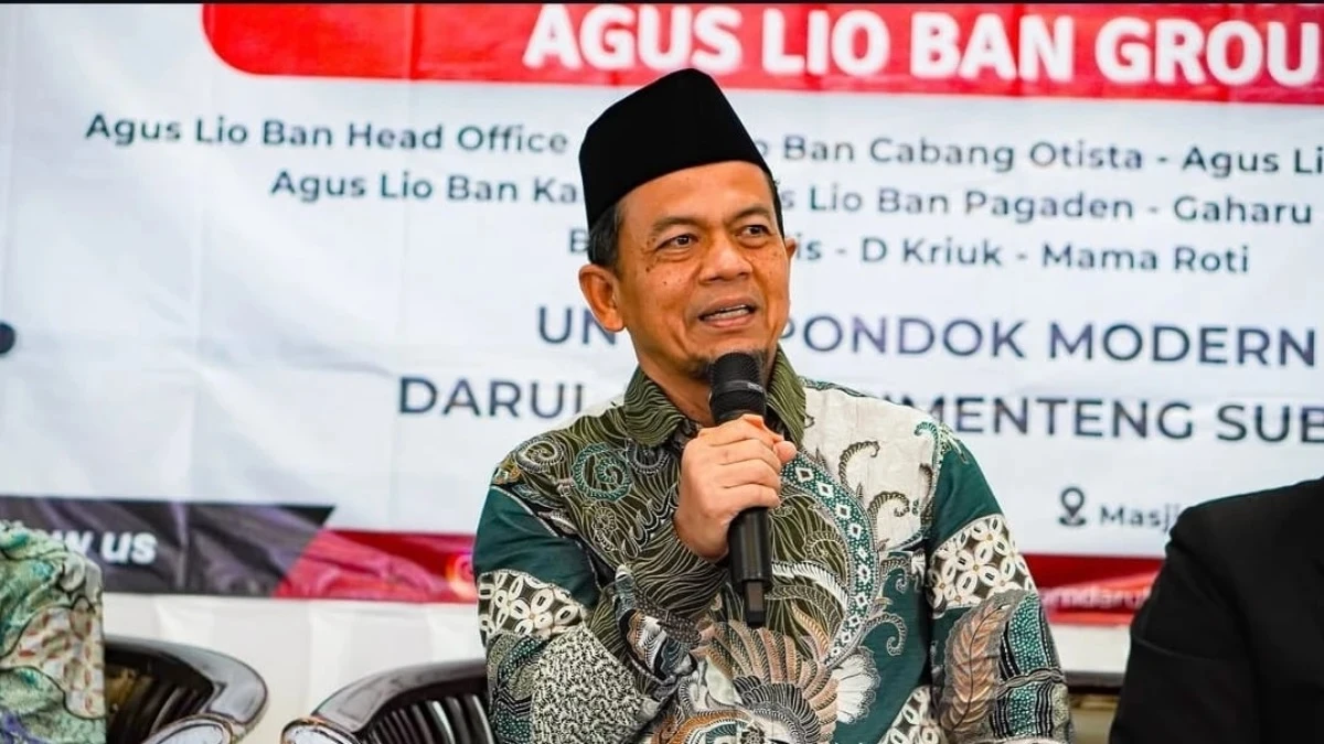 CEO Agus Lio Ban Group, H. Agus Maulana: Spirit Kebermanfaatan