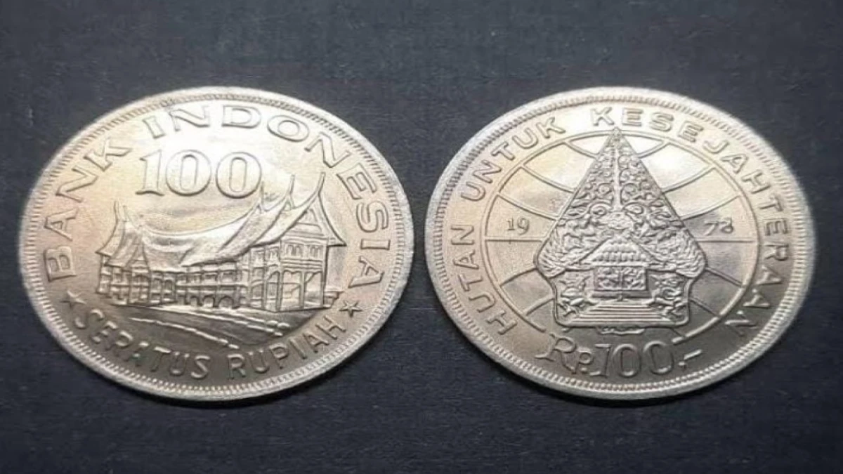 Berapa Harga Uang Koin 100 Rupiah Tahun 1978 Gambar Wayang? Cek Selengkapnya Disini!