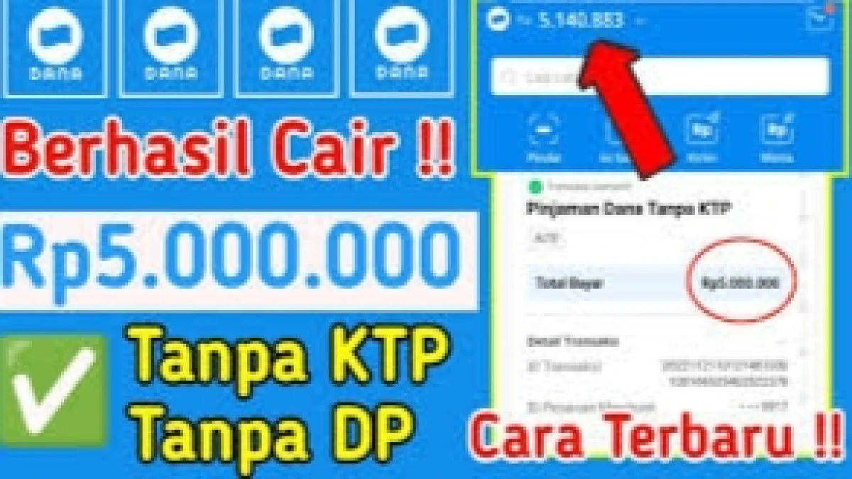 Pinjaman Saldo DANA 3 Menit Langsung Cair, Ini Caranya!