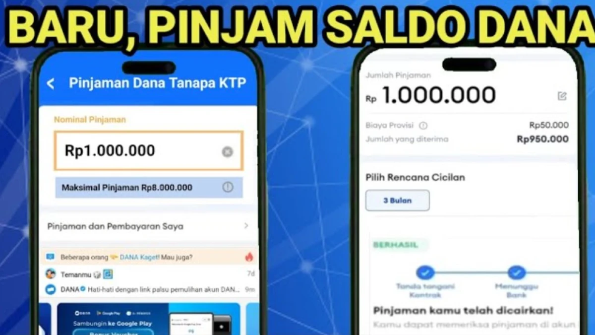 Pinjam Uang 100 Ribu di Aplikasi DANA Tanpa KTP, Ini Caranya!