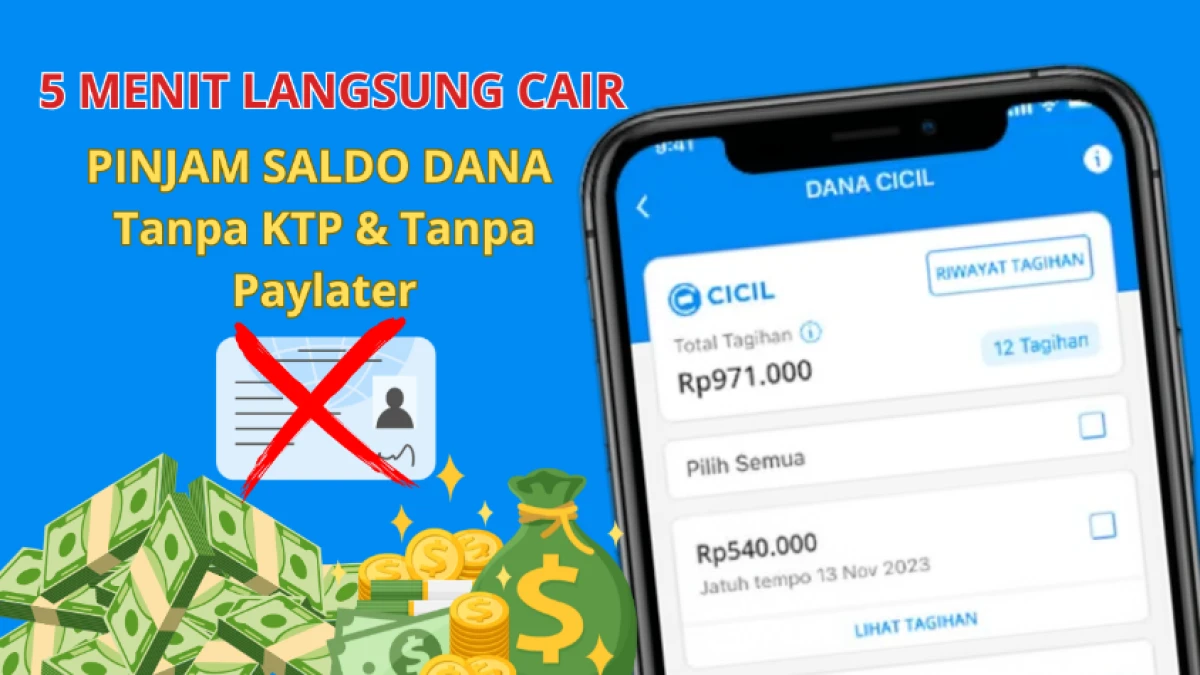 Cara Pinjam Saldo DANA Darurat Tanpa Cicilan Paylater, Cuma Modal HP & Internet!