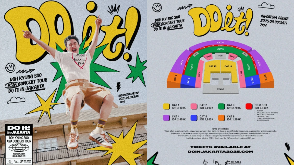 Harga Tiket Konser Doh Kyung Soo DO It di Jakarta, Mulai Rp 1,3 Juta