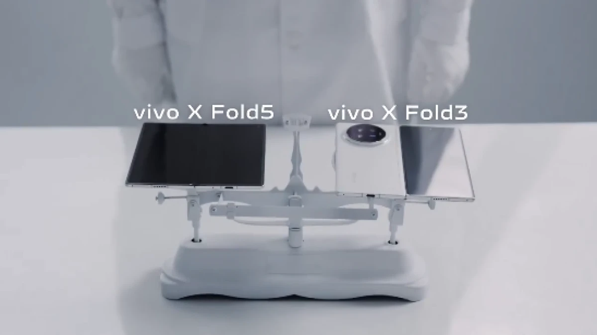 Vivo X Fold 5 Tampil Perdana, Lebih Ringkas dan Enteng dari X Fold 3!