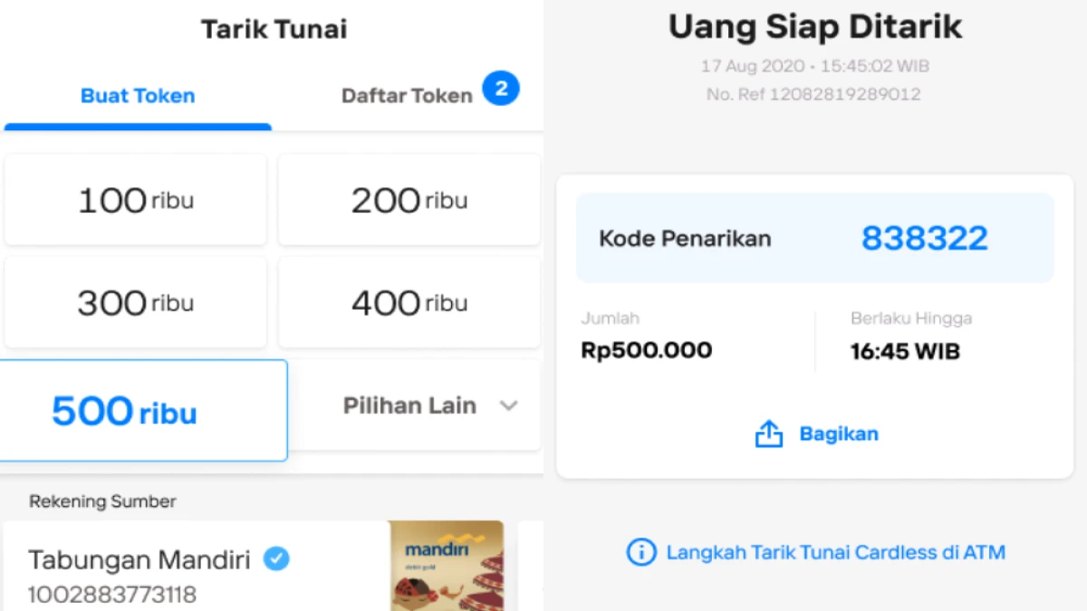 Cara Tarik Tunai Tanpa Kartu di Livin by Mandiri, Gak Perlu Ribet Bawa Kartu Lagi!