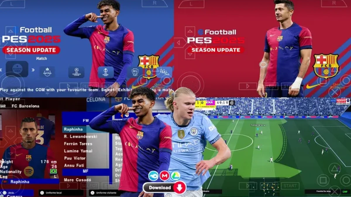 Cara Install PES 2025 PPSSPP ISO Android & PC dengan Mudah