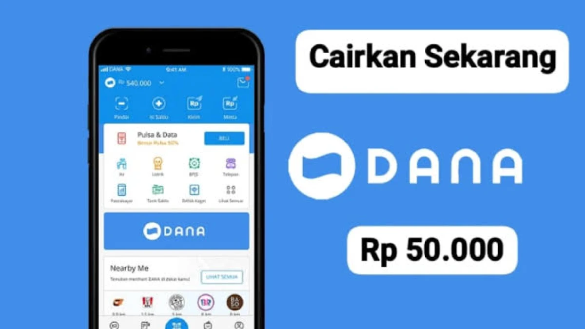 Saldo DANA Habis? Coba Cara Pinjam Saldo DANA Rp50.000 Bayar Nanti