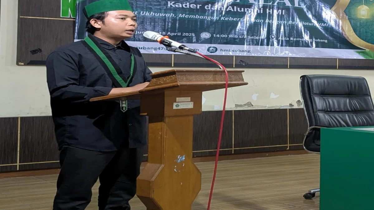 Ketum HMI Subang Kritik Pernyataan Cak Imin di Forum IKA PMII: “Tidak Tepat dan Merendahkan Sejarah”