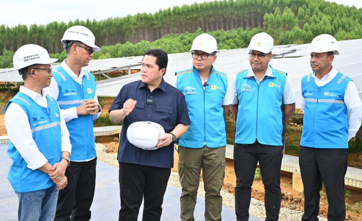 Menteri BUMN Apresiasi Gerak Cepat PLN Hadirkan Energi Bersih di IKN