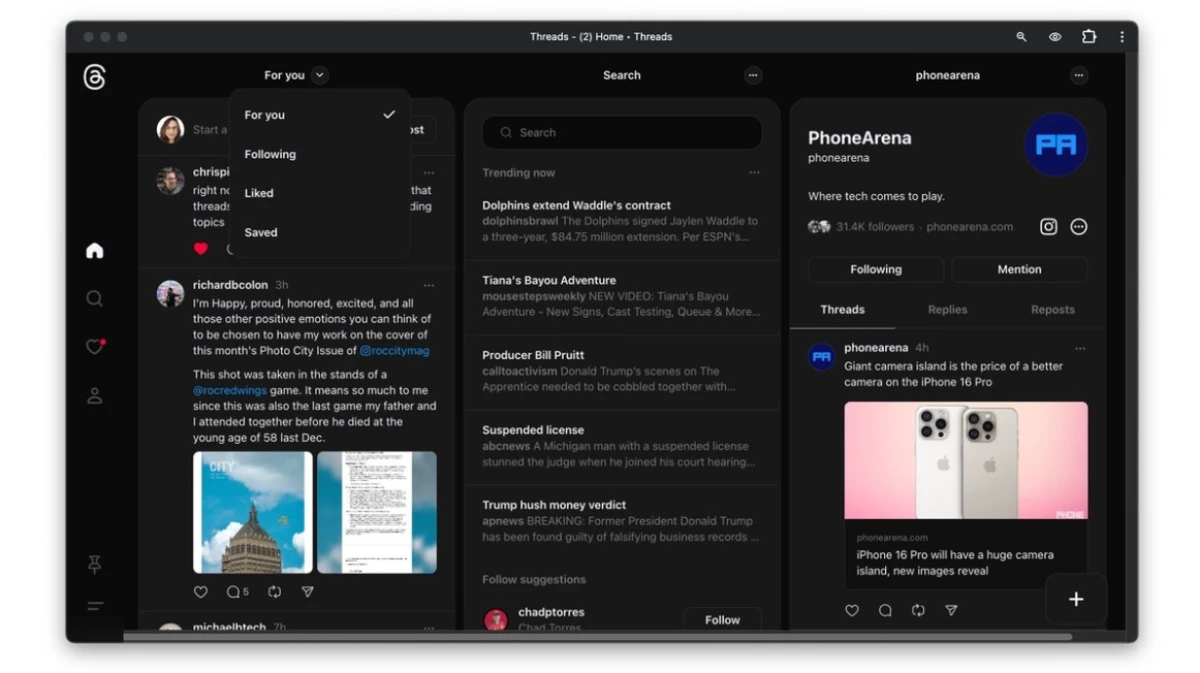ThreadsDeck, Fitur Baru Threads ala Tweetdeck