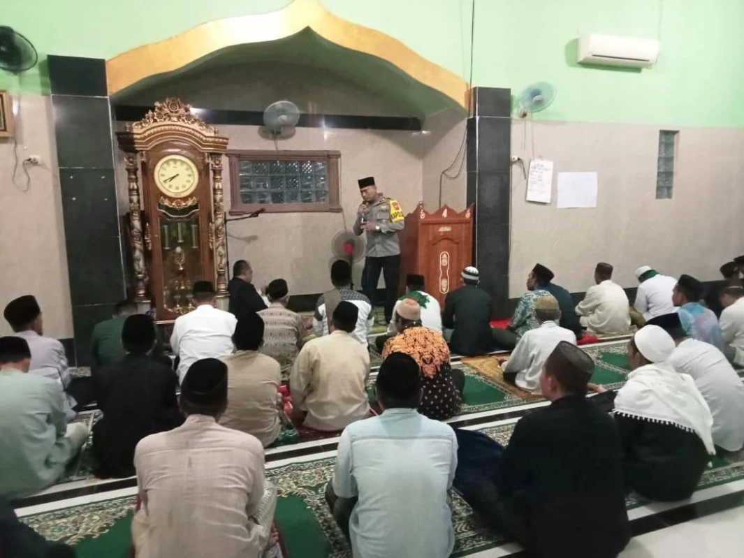 Kapolsek Binong Iptu Asep Musa Dinata Imbau Waspada Pencurian Saat Rumah Ditinggal Mudik