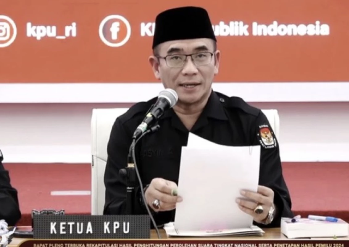 DKPP Pecat Ketua KPU Hasyim Asy'ari Terkait Dugaan Pelanggaran Etik