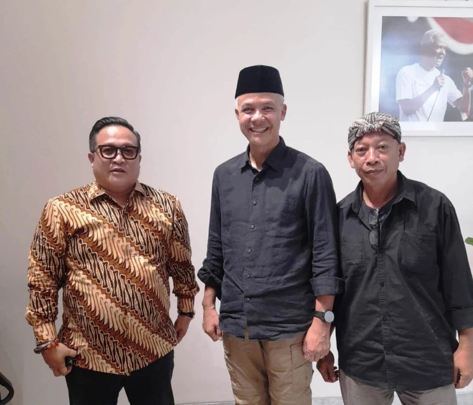 Kolaborasi Pertanian Berkelanjutan, Kakang Prabu Silaturahmi ke Ganjar Pranowo