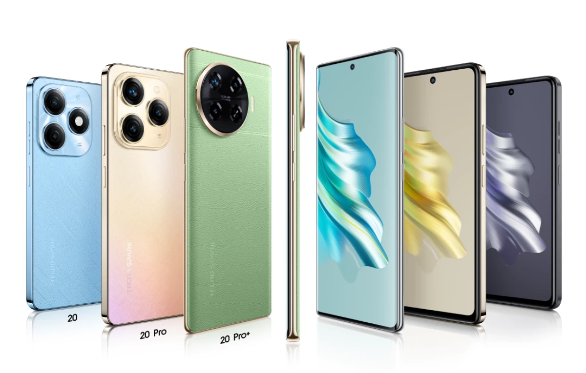 Tecno Spark 20 Pro Plus Boyong 'Piala Oscar' Desain 2024