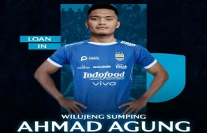 Resmi Ahmad Agung Gabung Persib Bandung dengan Status Pinjaman