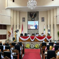 Rapat Paripurna Istimewa HUT ke-77 Subang Bupati Reynaldy Tekankan Semangat Kolaborasi dan Pembangunan Berkelanjutan