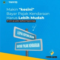 Bayar Pajak Kendaraan Kini Lebih Praktis, Cukup Lewat Aplikasi Sapawarga
