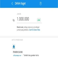 Cara Minjam Uang Rp 1 Juta di Aplikasi DANA tanpa Verifikasi