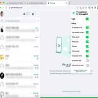 Cara Membuat WhatsApp Web Blur agar Pesan Tidak Bisa Diintip Orang Lain
