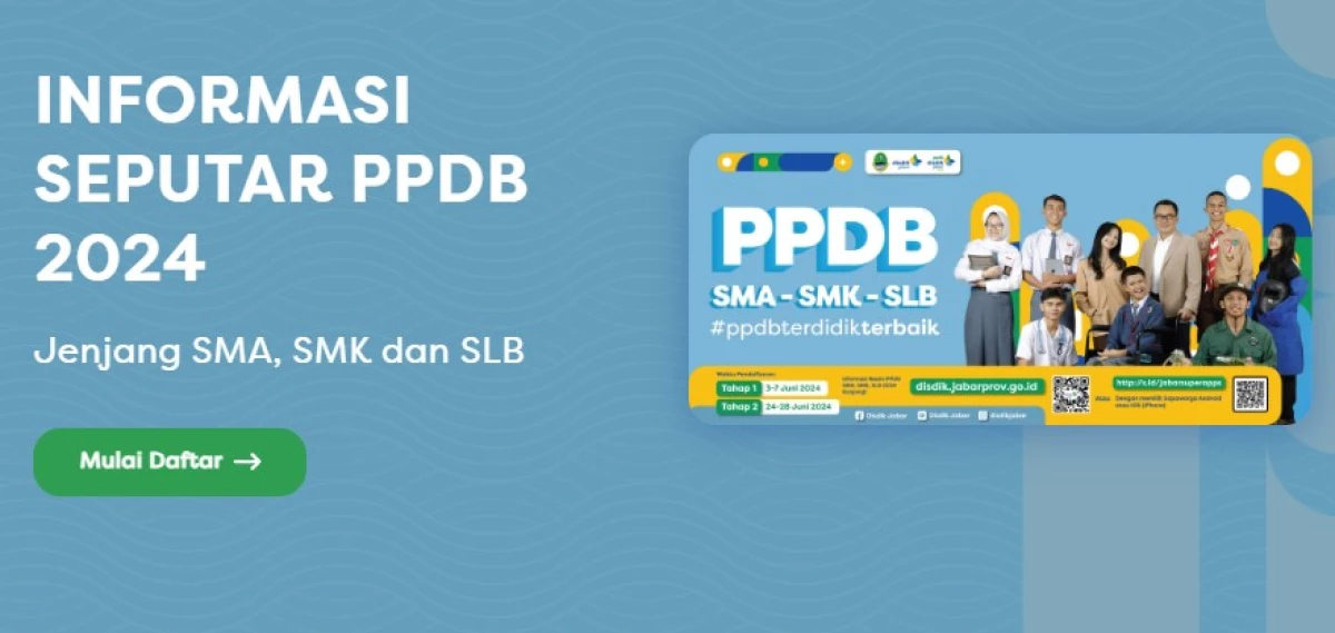 Tahap 1 PPDB Jabar 2024 Telah Dibuka, Simak Jadwal dan Cara Daftarnya di Sini!