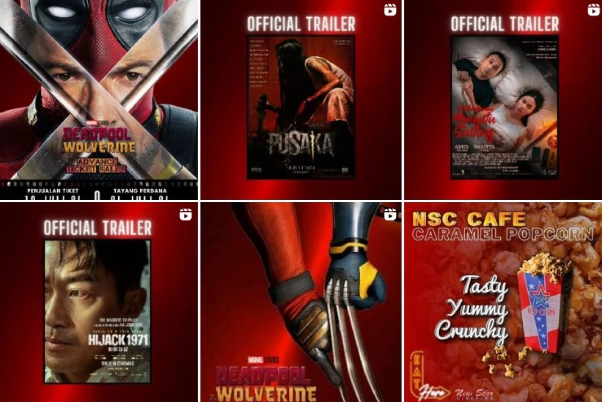 Berikut Daftar Film yang Tayang di Bioskop NSC Subang per Selasa, 23 Juli 2024