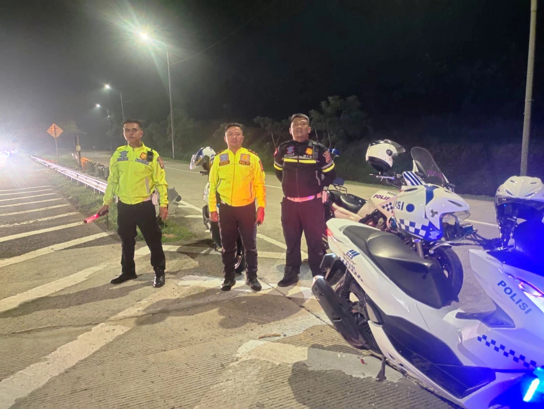 Sat Lantas Polres Subang Catat Kecelakaan Menurun Selama Arus Mudik