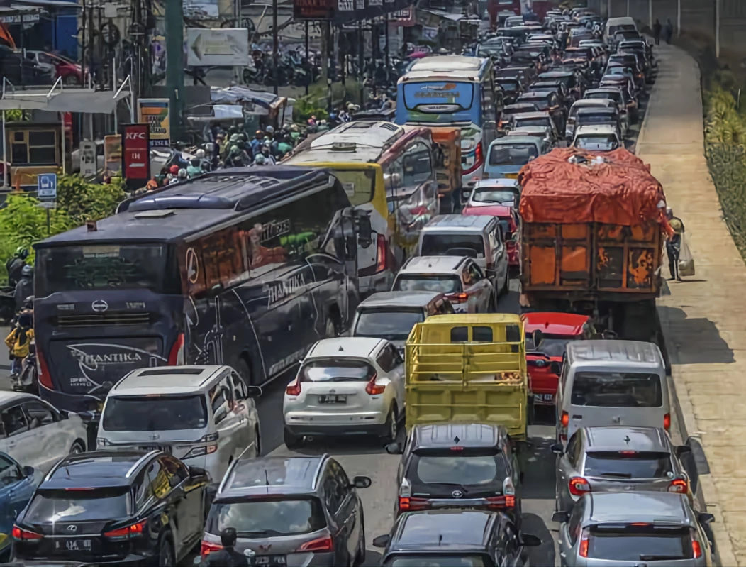 Kemacetan Parah di Jalan Raya Bekasi