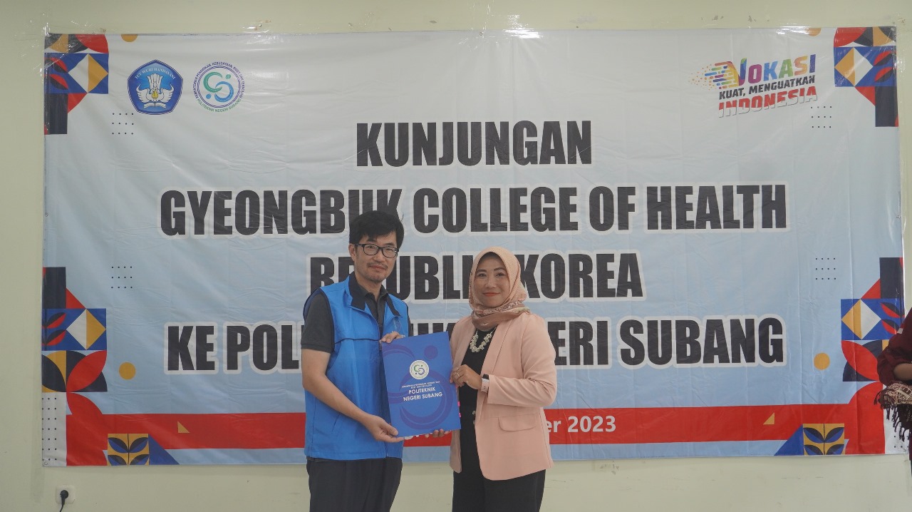 POLSUB Realisasikan Kerjasama dengan Gyeongbuk College of Health