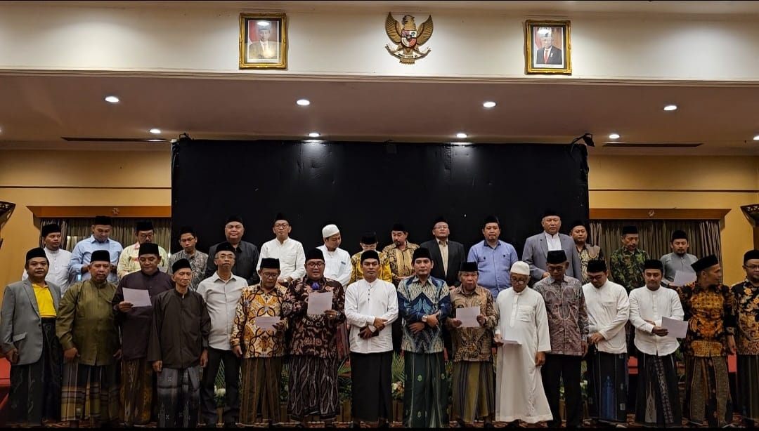 Ajengan Se-Jawa Barat deklarasi dukungan untuk Prabowo - Gibran.