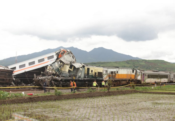 Usai Kecelakaan KA Turangga, Pembangunan Double Track Kereta Bandung-Cicalengka Dipercepat