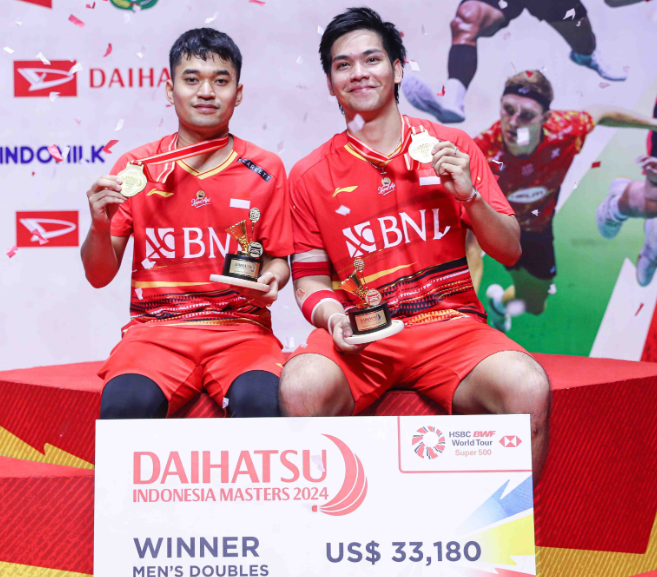 Hasil Final Indonesia Masters 2024: Leo/Daniel Pertahankan Gelar Juara di Istora Senayan