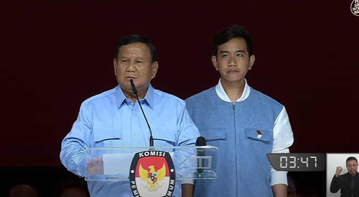 Prabowo-Gibran Sampaikan Permintaan Maaf ke Anies dan Ganjar dalam Closing Statement Debat Capres
