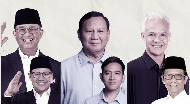 Inilah Jumlah Suara Capres dan Cawapres di TPS Tempatnya Nyoblos