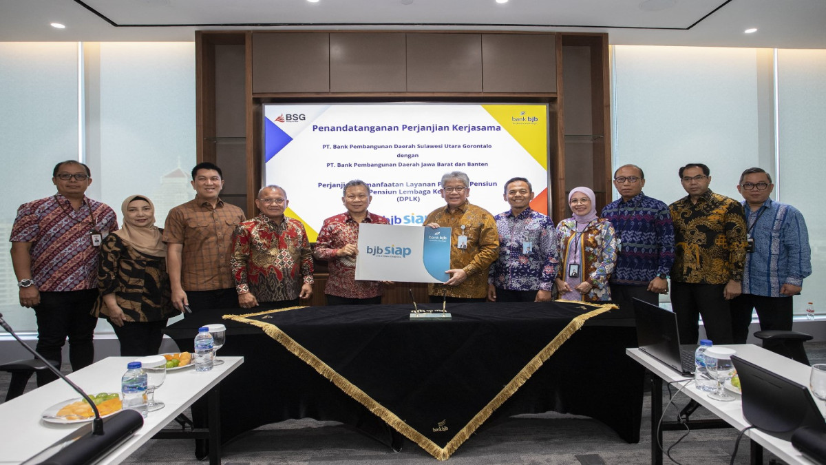 Bank bjb Jalin Kerja Sama Pemanfaatan Program DPLK dengan Bank SulutGo