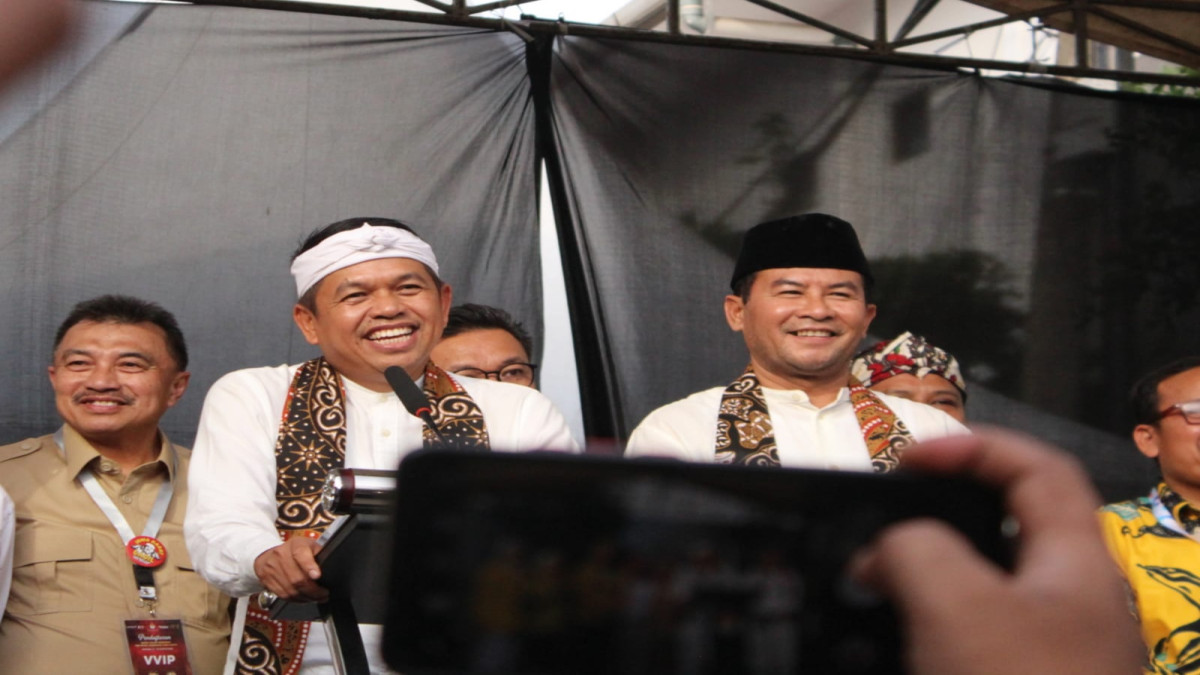 Dedi Mulyadi-Erwan Setiawan Pasangan Cagub dan Cawagub Pertama yang Daftar ke KPU Jabar