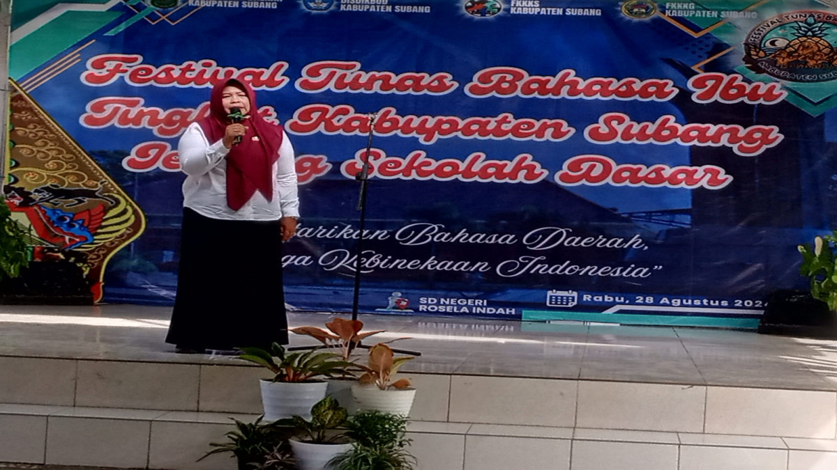 Festival Tunas Bahasa Ibu Tingkat Kabupaten Subang Resmi Dibuka