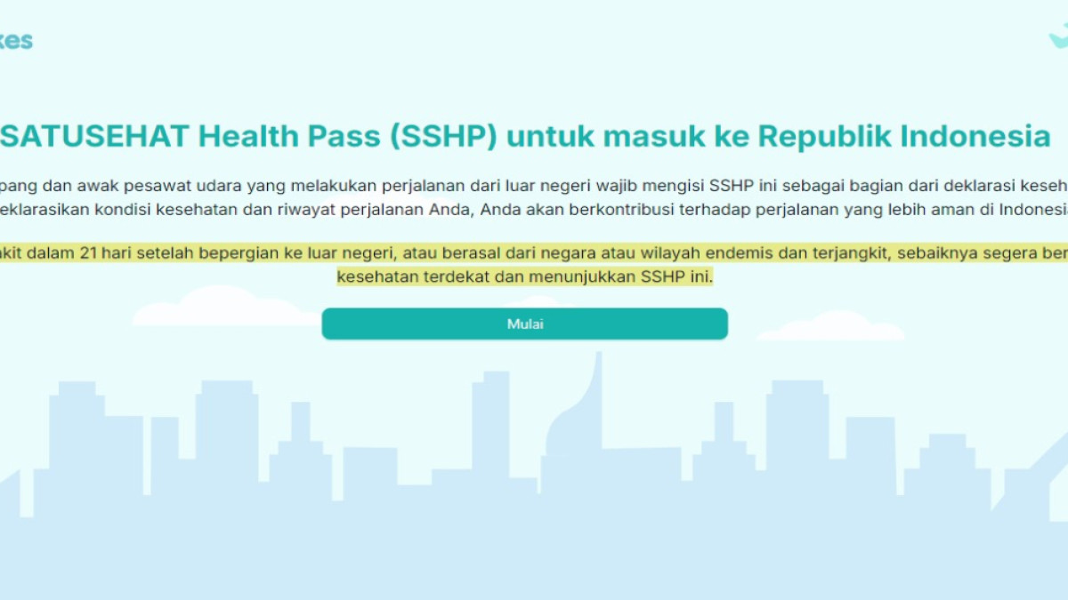 Antisipasi Penyebaran Mpox di Indonesia, Pendatang dari Luar Negeri Wajib Isi SATUSEHAT Health Pass