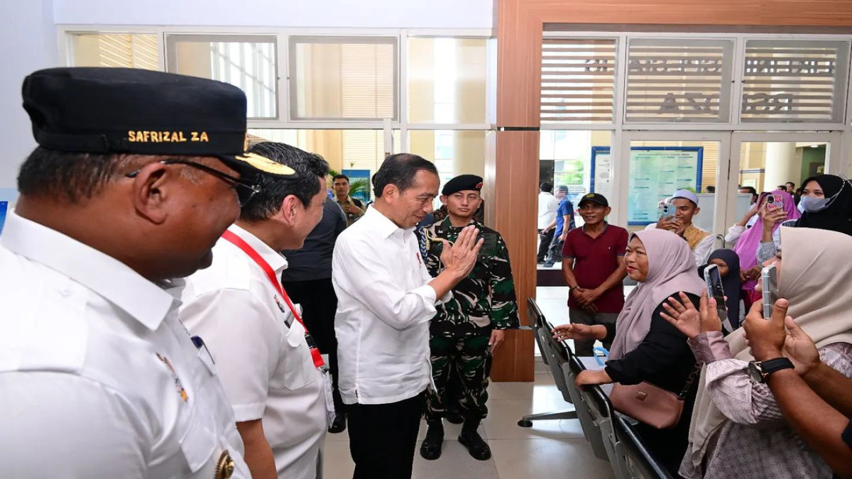 Kunjungi RSUD dr. Zainoel Abidin, Presiden Jokowi Tinjau Manajemen dan Kualitas Pelayanan Kesehatan