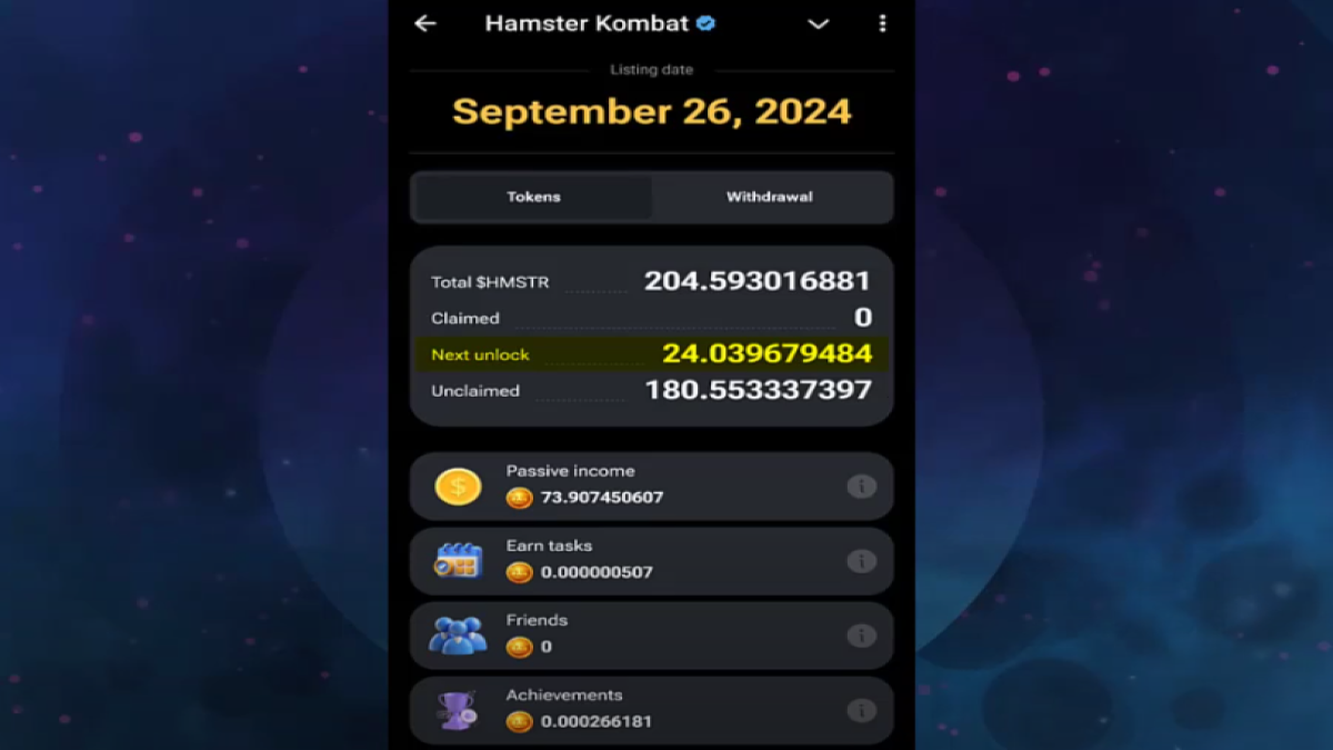 Cara Menghitung Koin Hamster Kombat ke Rupiah (YT_GHONISKY)