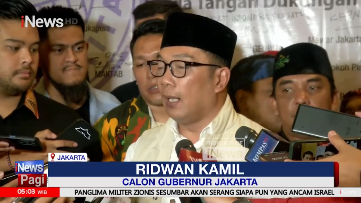 Ridwan Kamil ke Pendukungnya, Say No Politik Uang dan Bully Paslon Lain: Haram!