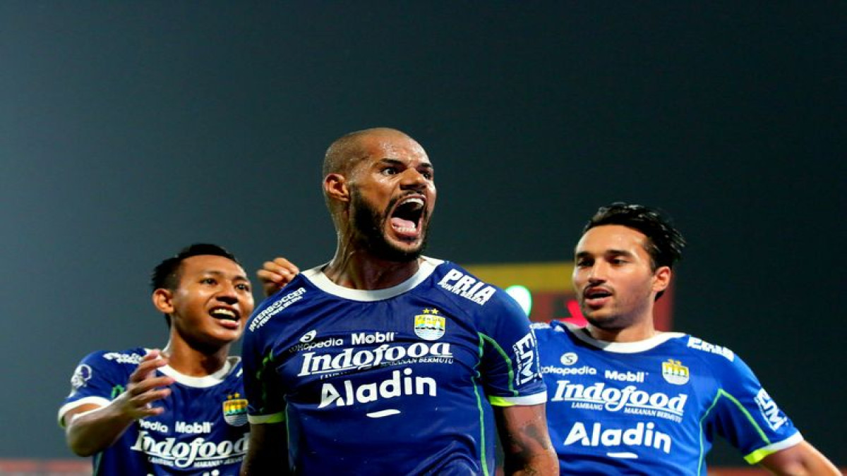 Pemain Persib Bandung David da Silva Sumber (KOMPAS.com/SUCI RAHAYU)