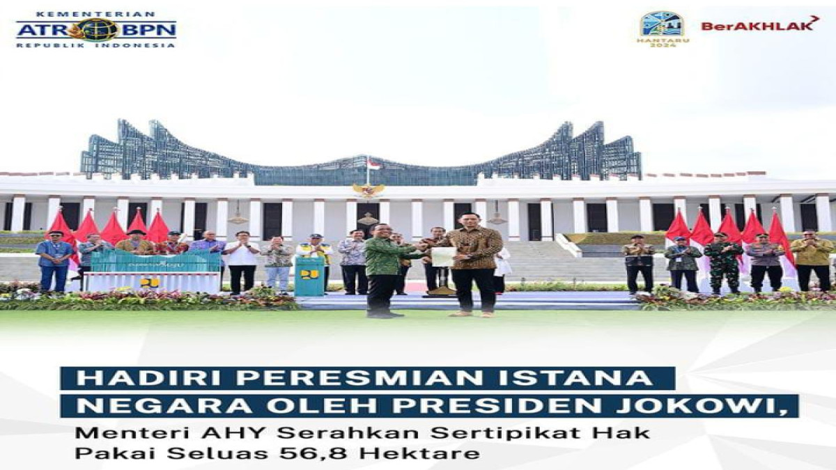 Sertipikat Tanah Istana Negara