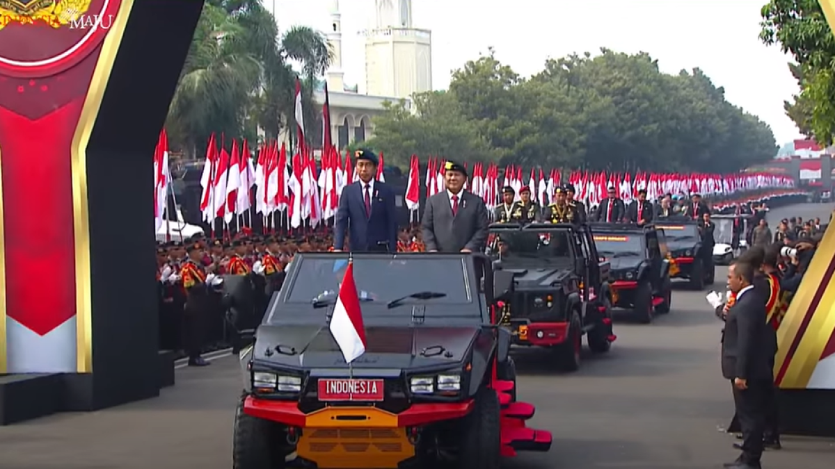 Presiden Jokowi Hadiri Apel Kesiapan Pengamanan Pelantikan Presiden dan Wakil Presiden 2024