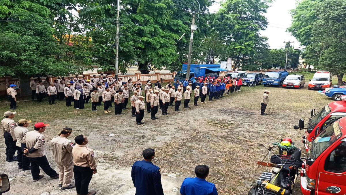 Gelar Apel Tagana, Dinsos Subang Tanggap Siaga Bencana, Antisipasi Jelang Musim Musim Hujan
