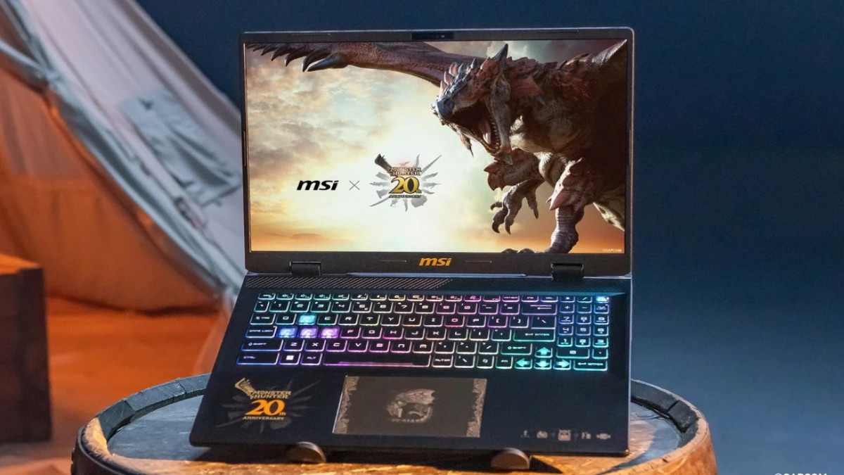 MSI Crosshair 16 HX MONSTER HUNTER EDITION D14V: Monster di Dunia Laptop Gaming